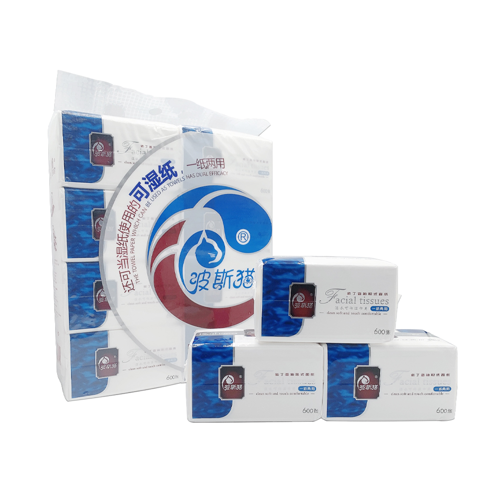 Wholesale Custom Logo Packaging 100% Virgin Pulp Cpp bag Tissue paper Facial Tissue Paper Manufacturers